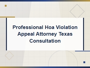 Common Hoa Violations and Appeal Options in Texas